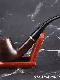 Review of Red Wood King Pipe. History of Vaping